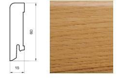 Listwa przypodłogowa drewniana DĄB olejowany Pedross 60/16 